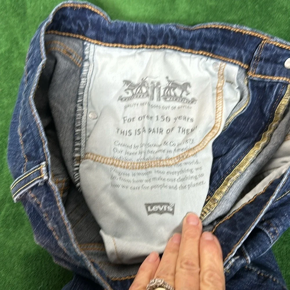 Levi’s 505 Straight Leg Denim Jeans 34x29